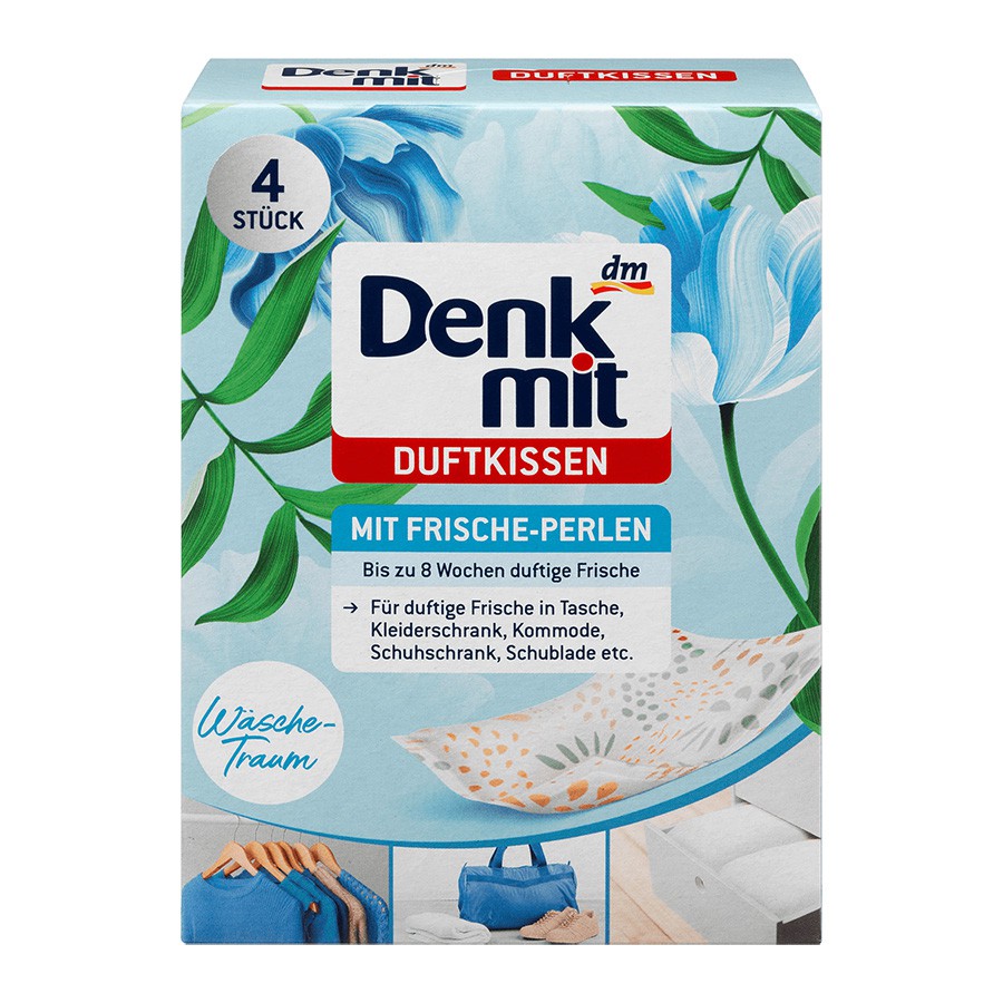 Thơm tủ quần áo Denkmit hộp 4 túi
