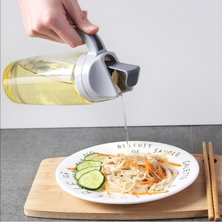 Bình thủy tinh đựng rót dầu ăn nước mắm 2 dung tích lựa chọn