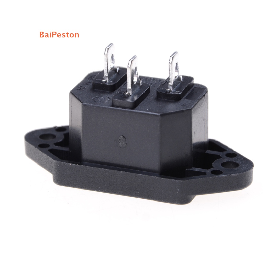 Set 5 Đầu Nối Phích Cắm Nguồn IEC 320 C14 AC 250V 10A Chuyên Dụng