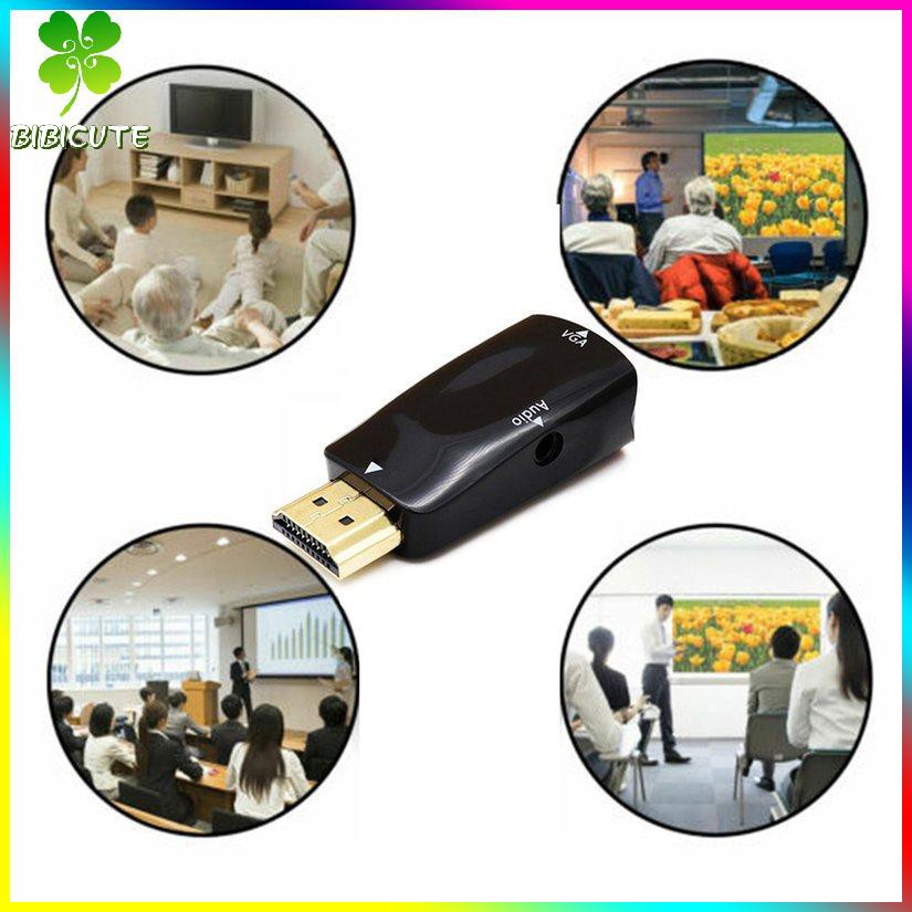 Đầu Chuyển Đổi Âm Thanh Từ Hdmi Sang Vga Ad Ter1080P