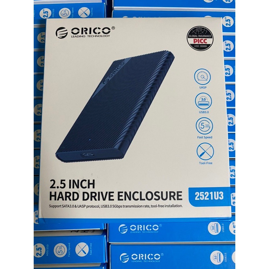 Box ổ cứng 2.5 inch chuẩn USB 3.0 Orico 2521U3 - Bảo Hành 12 Tháng | BigBuy360 - bigbuy360.vn