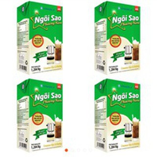 Combo 4 Hộp Sữa Đặc Ngôi Sao Phương Nam Xanh Lá 1284g