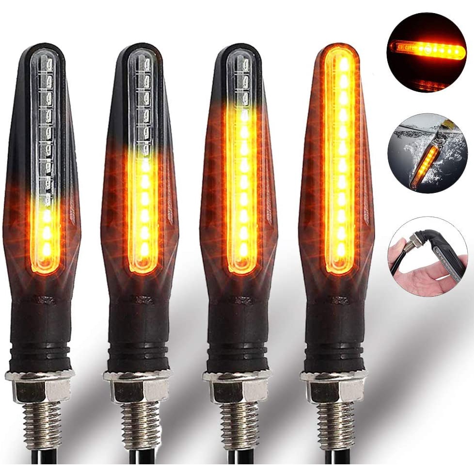 Set 2 Đèn Xi Nhan 12 SMD IP68 Chuyên Dụng Cho Xe Mô Tô