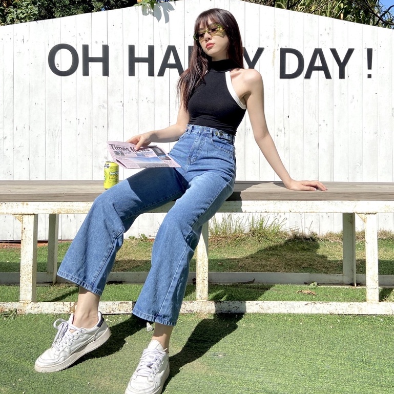Quần Jean Ống Rộng SIMPLE JEAN Unisex