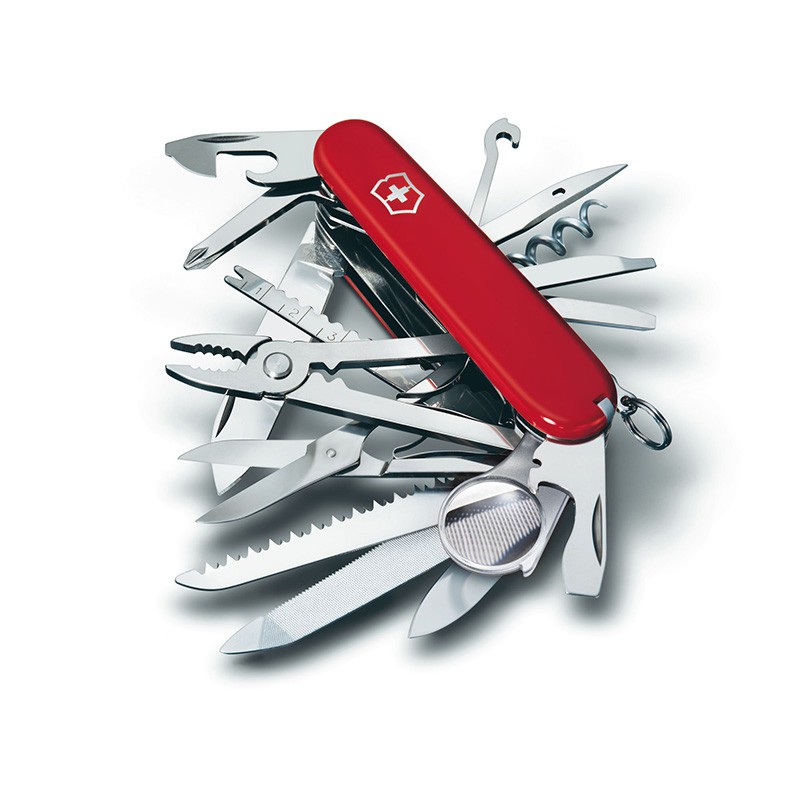 Dao đa năng Victorinox Swisschamp màu đỏ 33 chức năng
