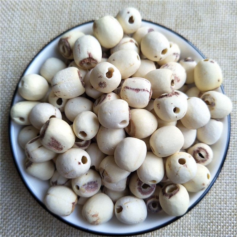 1kg Hạt sen khô thơm ngon bở, ngậy, không chất bảo quản hàng mới