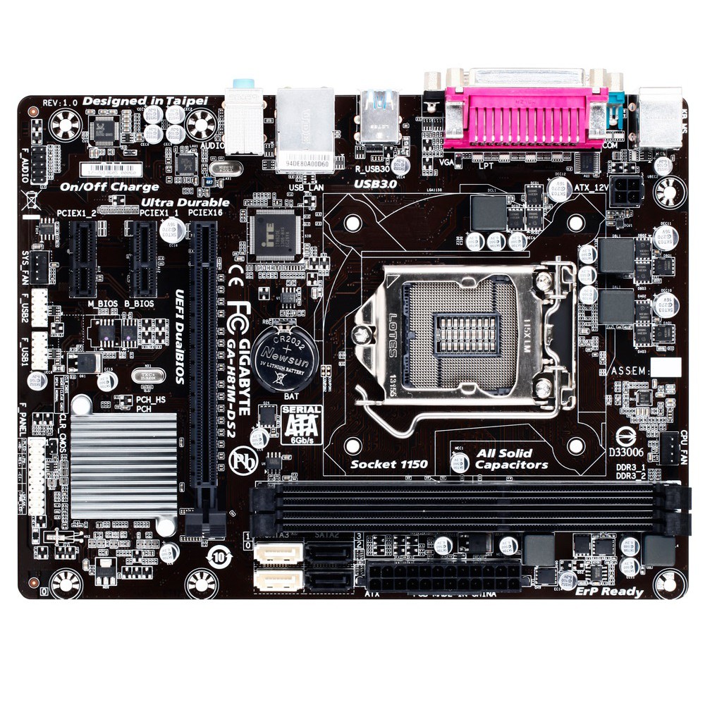 Mainboard Gigabyte H81M-DS2