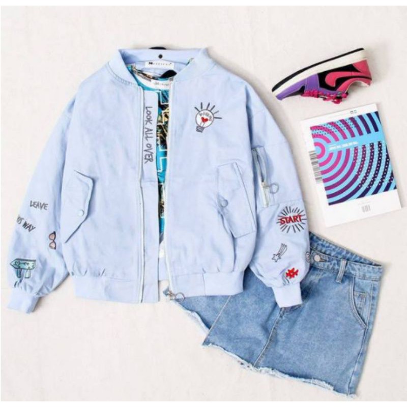 Áo Bomber si tuyển siêu phẩm đã giặt là.