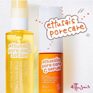 Lotion + serum se khít lỗ chân lông Ettusais 