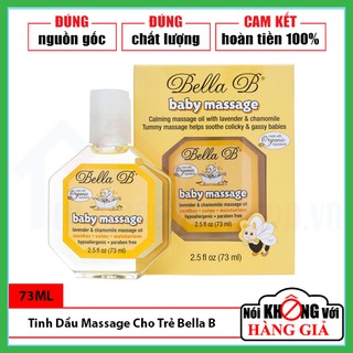 [CHÍNH HÃNG] Dầu Massage Hữu Cơ Toàn Thân Cho Bé Bella B Baby Massage Oil 73Ml Mỹ