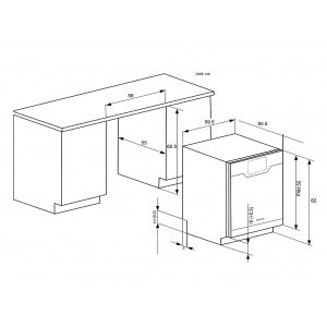 MÁY RỬA BÁT SPELIER SP 08DW BLACK - Hàng chính hãng