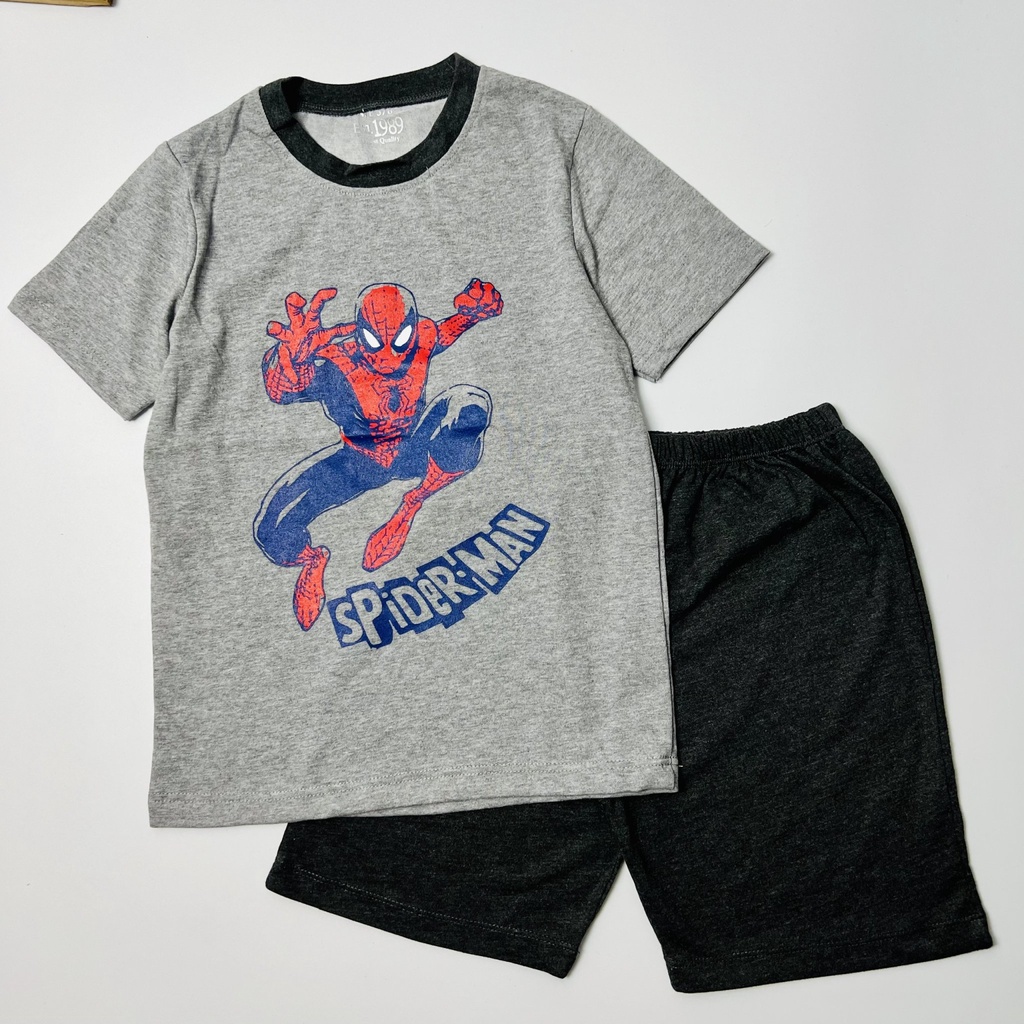 Đồ bộ bé trai size đại 20-45kg VNXK thun cotton xuất Jennie kids J478