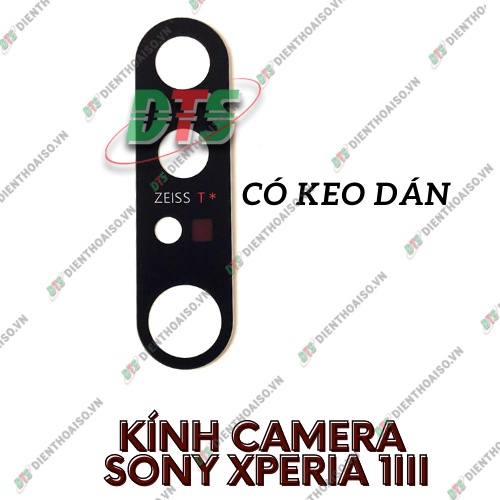 Kính camera sony xperia 1iii kèm keo dán