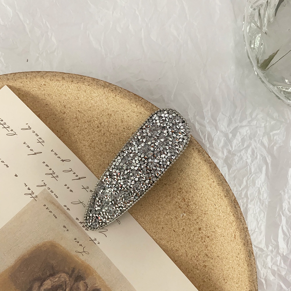 (0481) Cặp Tóc Mái Nhũ Đá Ánh Hàn Quốc Xu Hướng