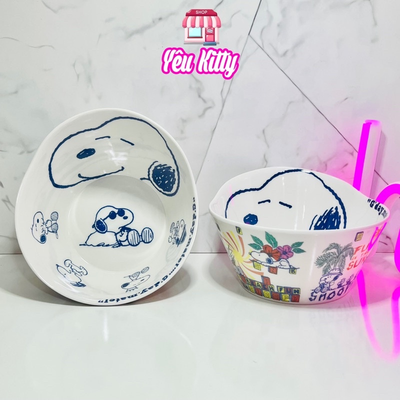 TÔ MUỖNG CHÓ SNOOPY