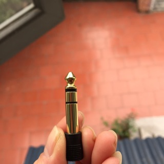 Jack audio chuyển 6.3 mm sang 3.5 mm