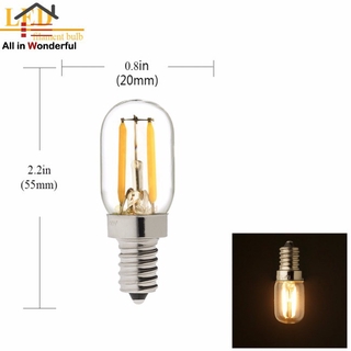 Bóng Đèn LED T20 E14 E12 Gắn Tủ Lạnh