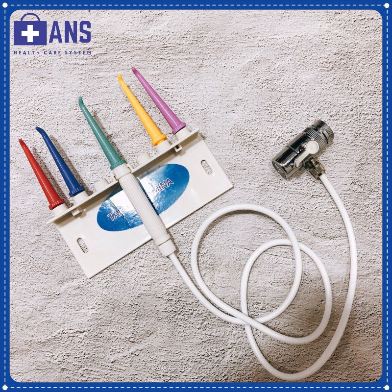 Máy Tăm nước cơ gắn vòi rửa mặt  nha khoa vệ sinh răng miệng V1