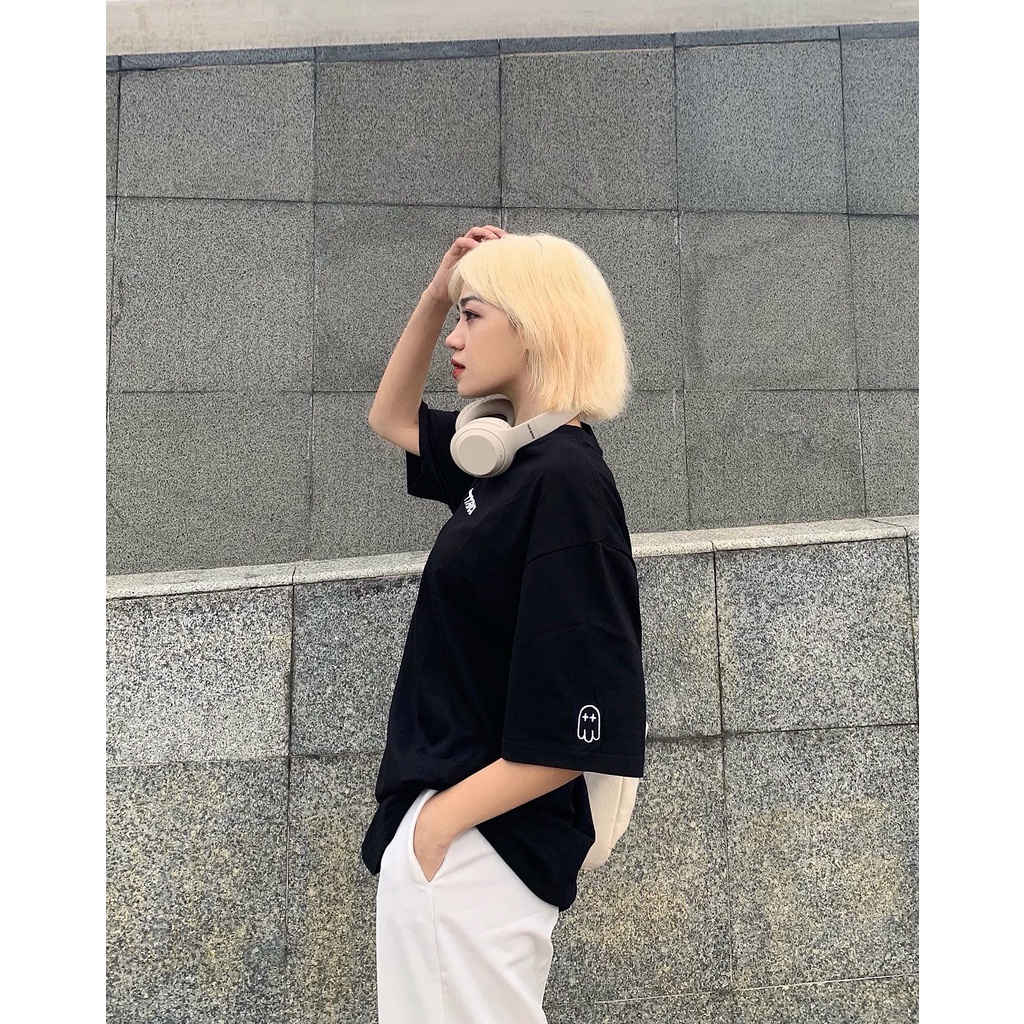 Áo thun GHOST TRICK Signature / in nổi - Local brand chính hãng