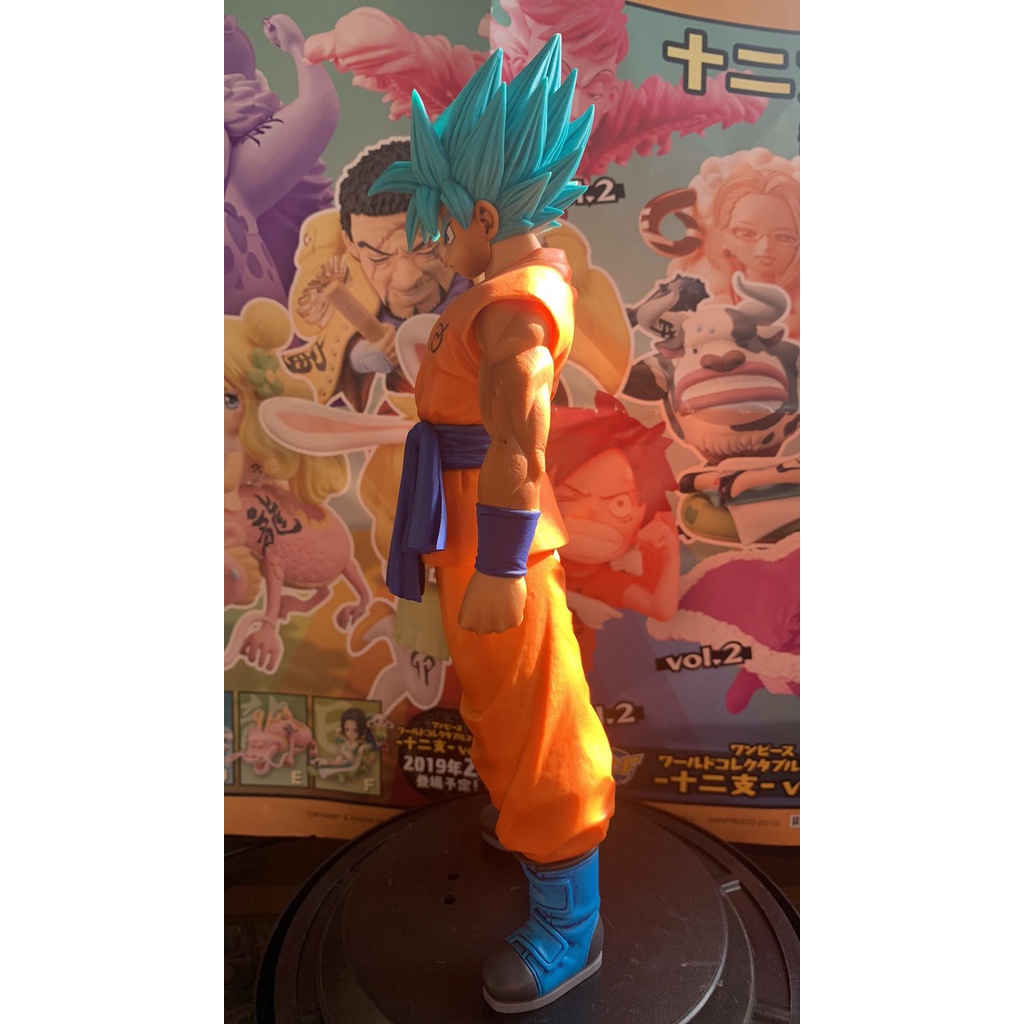 Mô hình Dragon Ball chính hãng Nhật Bản - Nhân vật Goku Blue MSP cực đẹp