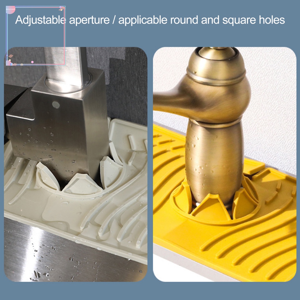 Miếng Lót Vòi Nước Bồn Rửa Chén Mềm Mại Tiện Dụng