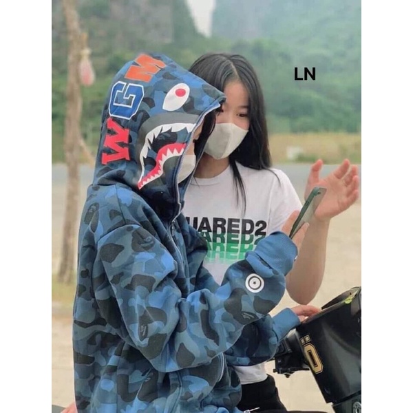 Áo khoác nỉ cá LN12