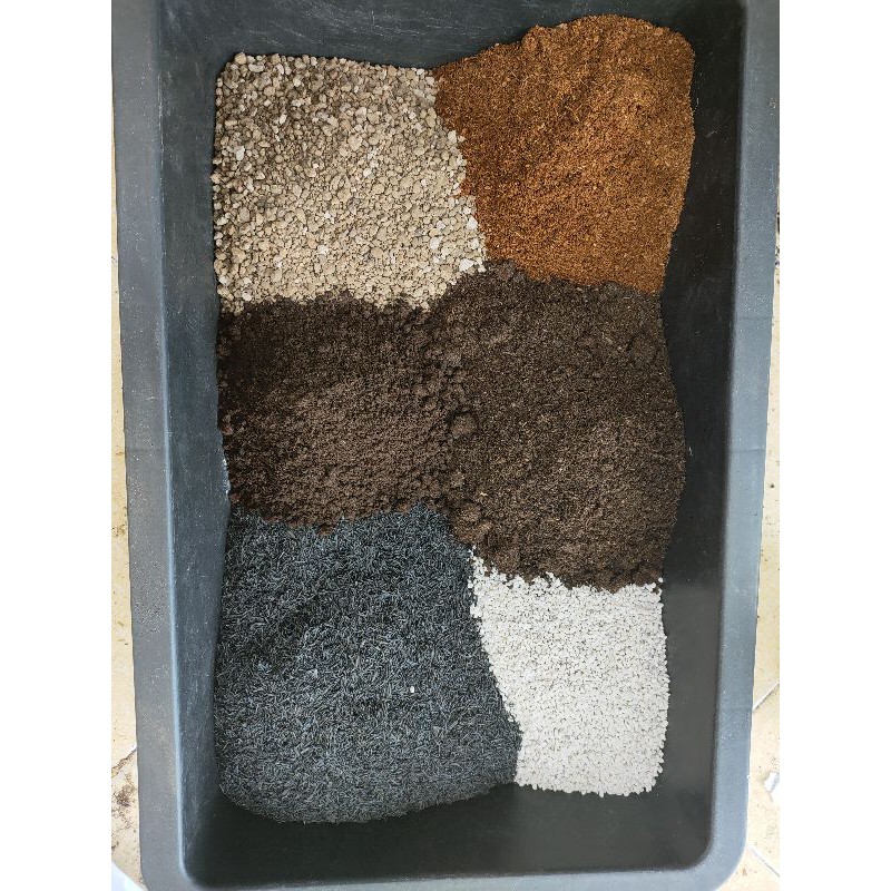 Đất Trộn 1KG Dinh Dưỡng Tốt Nhất Trồng Sen đá Xương rồng