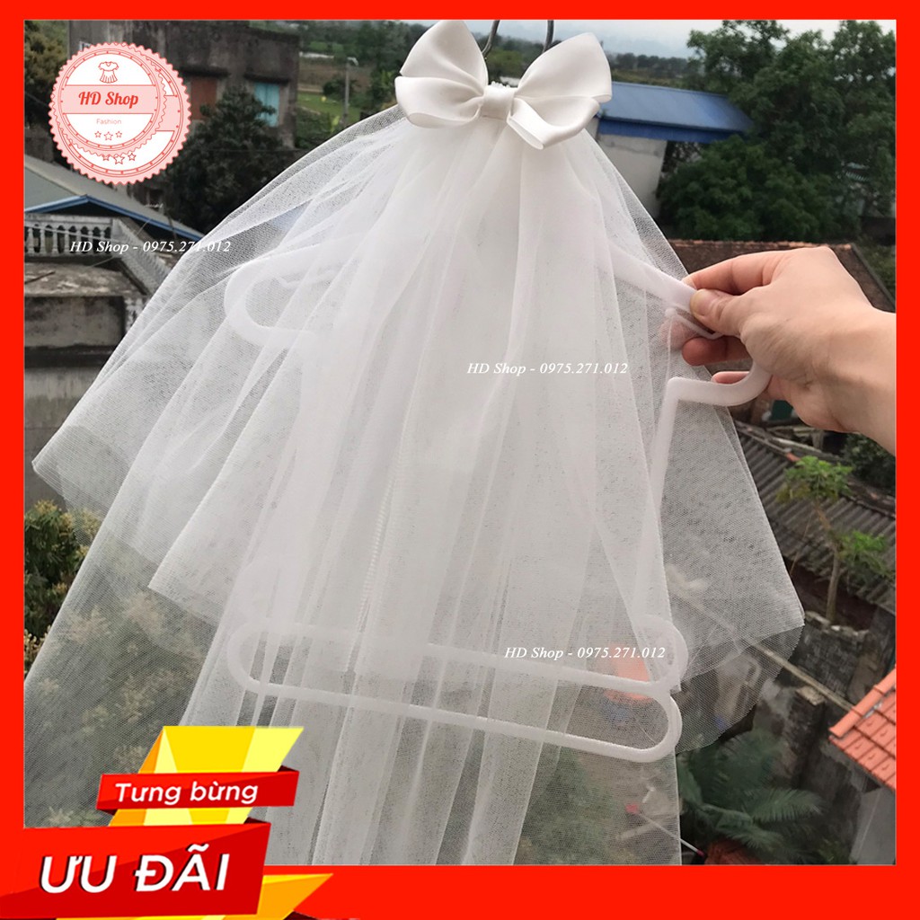 Lúp cô dâu cho nàng, cho bé 💖FREESHIP💖 Mẫu lúp cô dâu do shop tự tay làm cực xinh voan mỹ mềm mại bồng bềnh