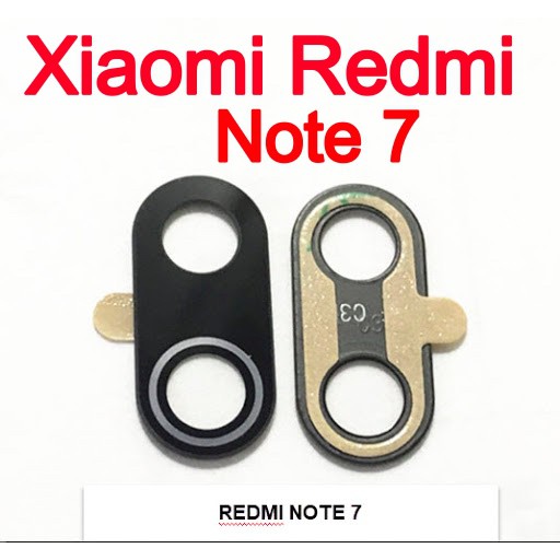 Mặt kính camera sau XIAOMI Redmi Note 7 dành để thay thế mặt kính camera trầy vỡ bể cũ linh kiện điện thoại thay thế