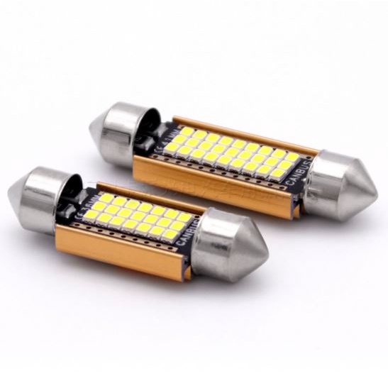 (Festoon 15smd 2016) 1 bóng đèn led trần ô tô 31mm 36mm 39mm 42mm