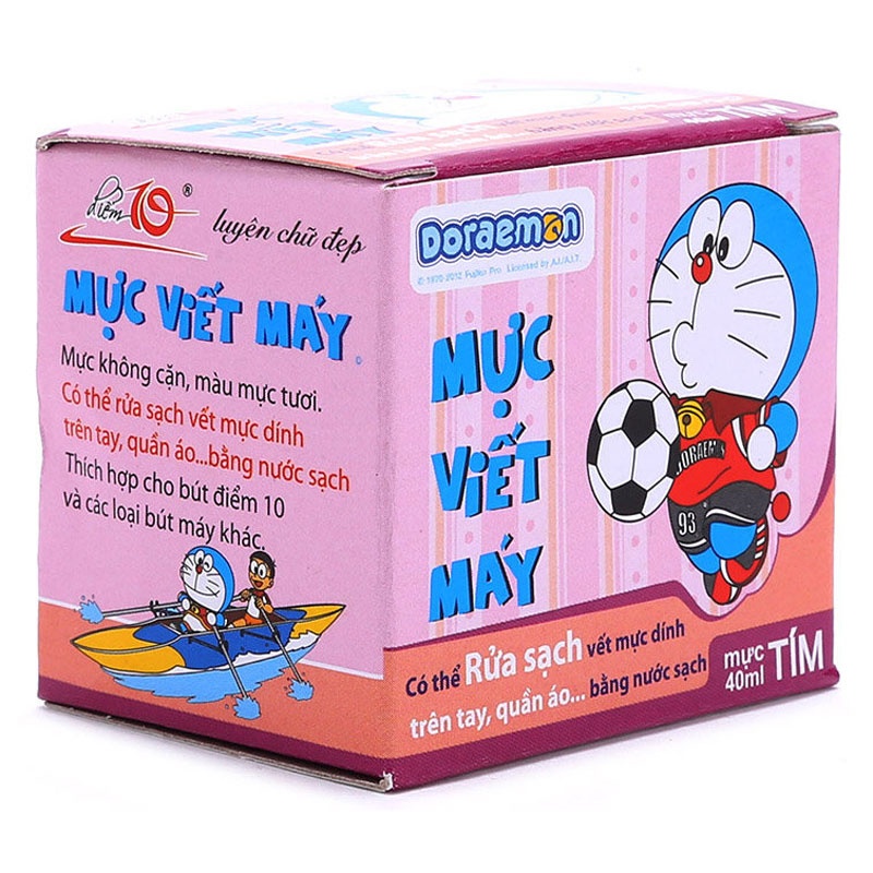 Mực Bút Máy Thiên Long Doraemon FPI-08/DO - Mực Tím