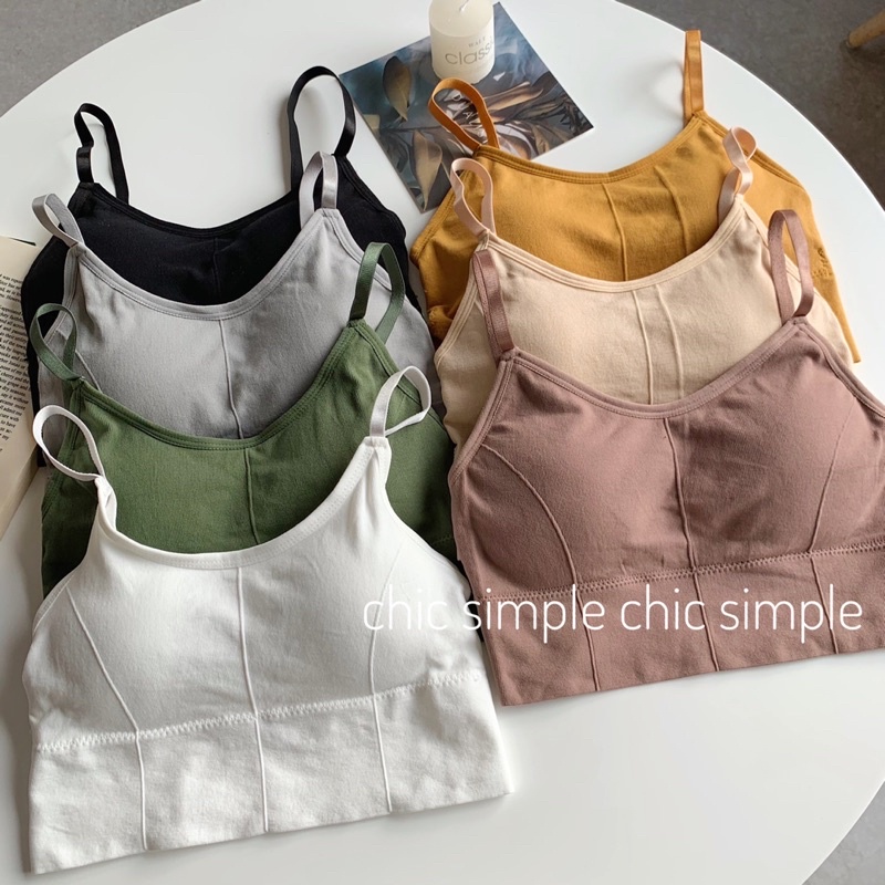 Áo bra nữ, áo bra có đệm mút hở chữ U