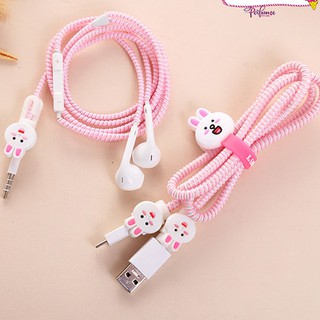 Combo Dây Quấn Bảo Vệ Sạc, Tai Nghe + Kẹp Dây Điện Thoại Nhiều Màu Rất Đẹp-TPH Dubai