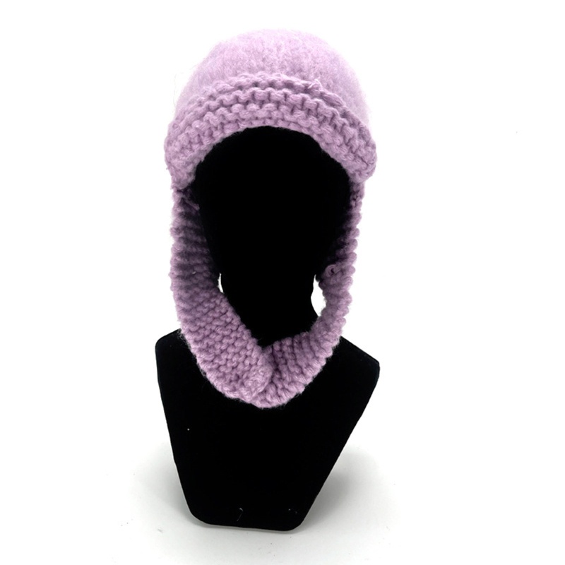 Youyo Mũ Len Trùm Tai Phong Cách Nga Bảo Vệ Tai Khi Đội Mũ Beanie