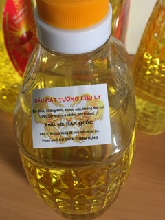 Dầu đèn cát tường lưu ly( can to 2000 mL)