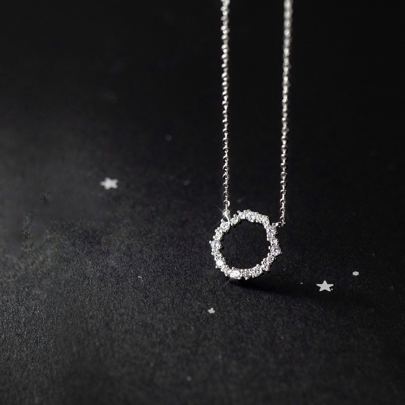 Dây chuyền nữ bạc Blue Sea xinh xắn trẻ trung Dế Bạc - D4462