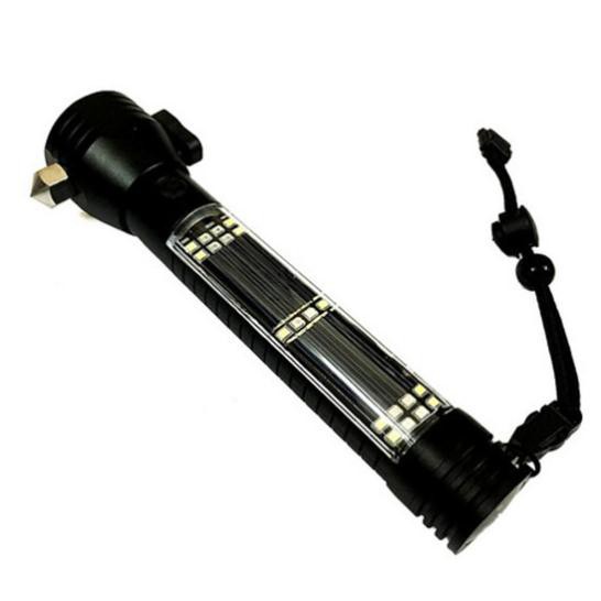 [FREE SHIP] Đèn pin siêu sáng 11 chức năng Solar Power Flashlight