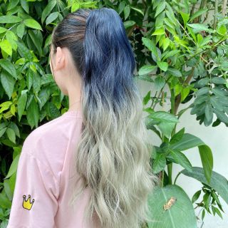 Tóc ngậm xù omprer 2màu đẹp