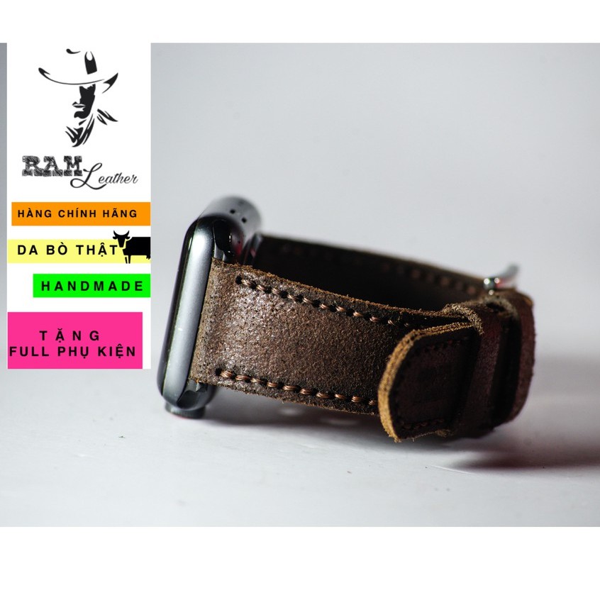 Dây đồng hồ RAM Leather da bò cao cấp RAM Leather vintage