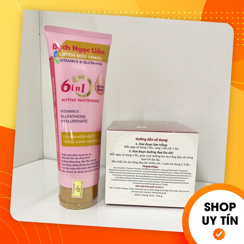[Chính Hãng] Kem Body Bạch Ngọc Liên White Baby Skin 8 Plus - 8936079451202