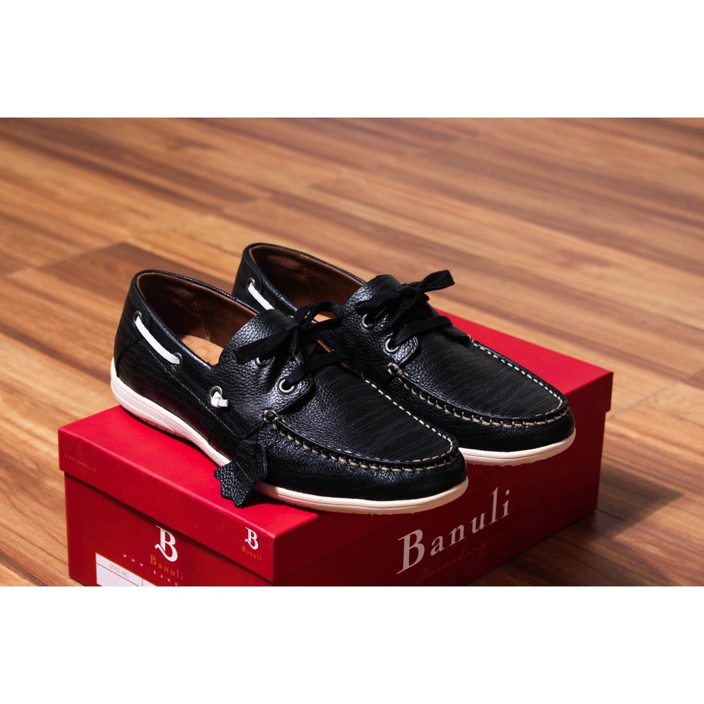 Giày Da Nam Cao Cấp Banuli Boat Shoes C5BT2T0