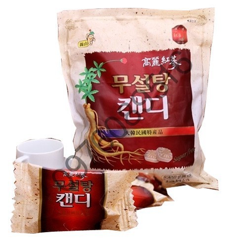 Kẹo sâm không đường Hàn Quốc 500gr