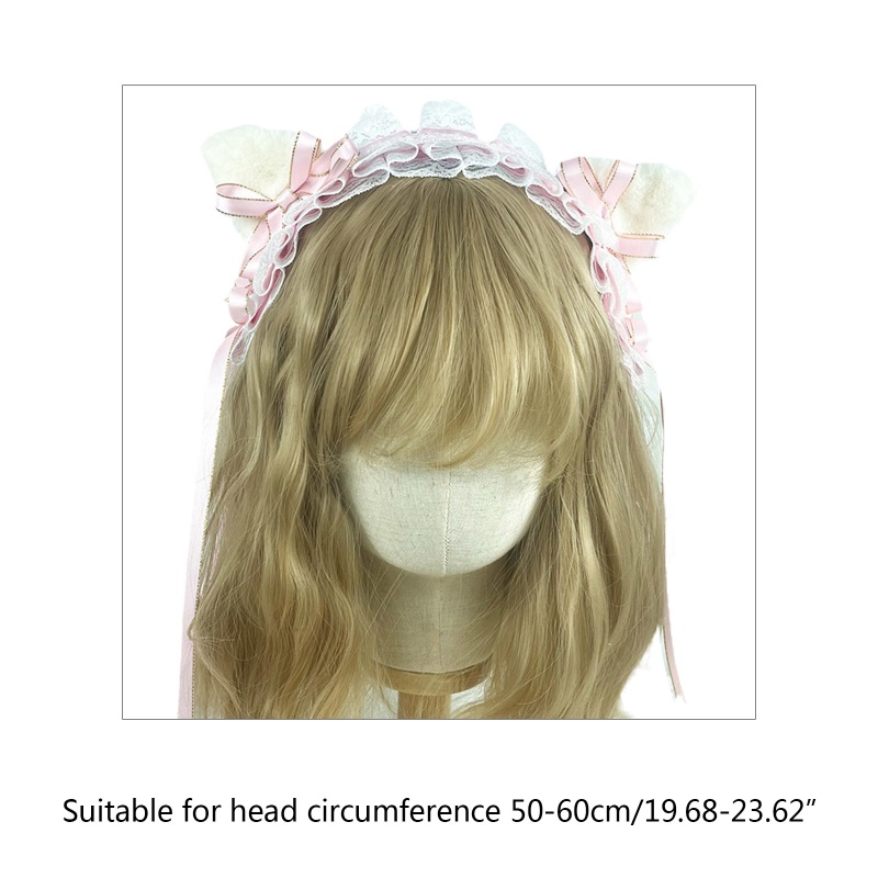 Kẹp Tóc Phối Ren Hoa Phong Cách Lolita Dễ Thương