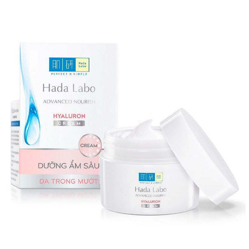 Kem dưỡng ẩm Hada Labo Advance Nourish Hyaluron Hadalabo Cream 50g