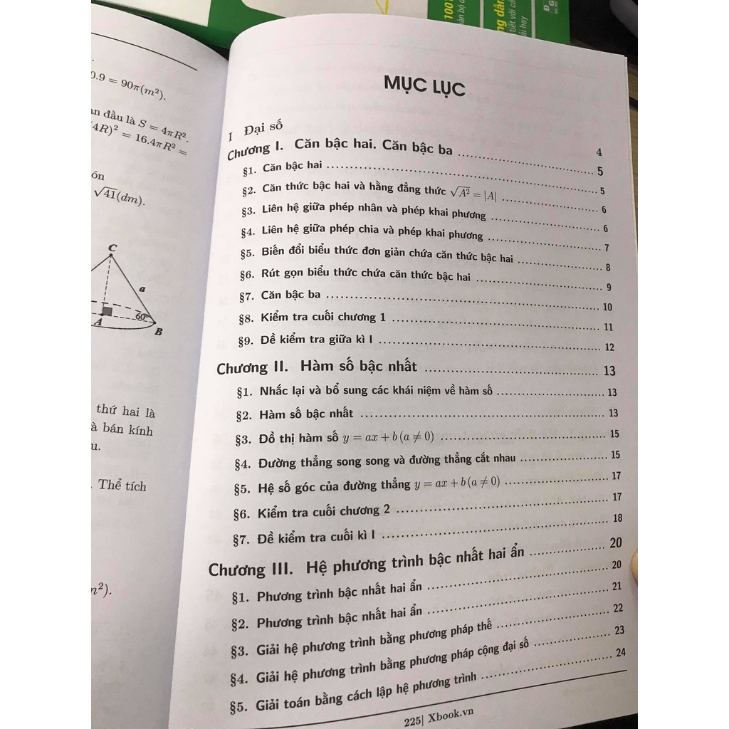 Sách - 1001 bài tập học tốt toàn diện môn Toán lớp 9 - HOCMAI
