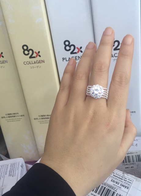 Nhẫn bạc nữ Nmj 950