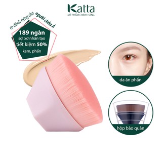 Cọ tán kem nền số 55 cho da mịn không tì vết và tiết kiệm mỹ phẩm - Katta - KTPK170