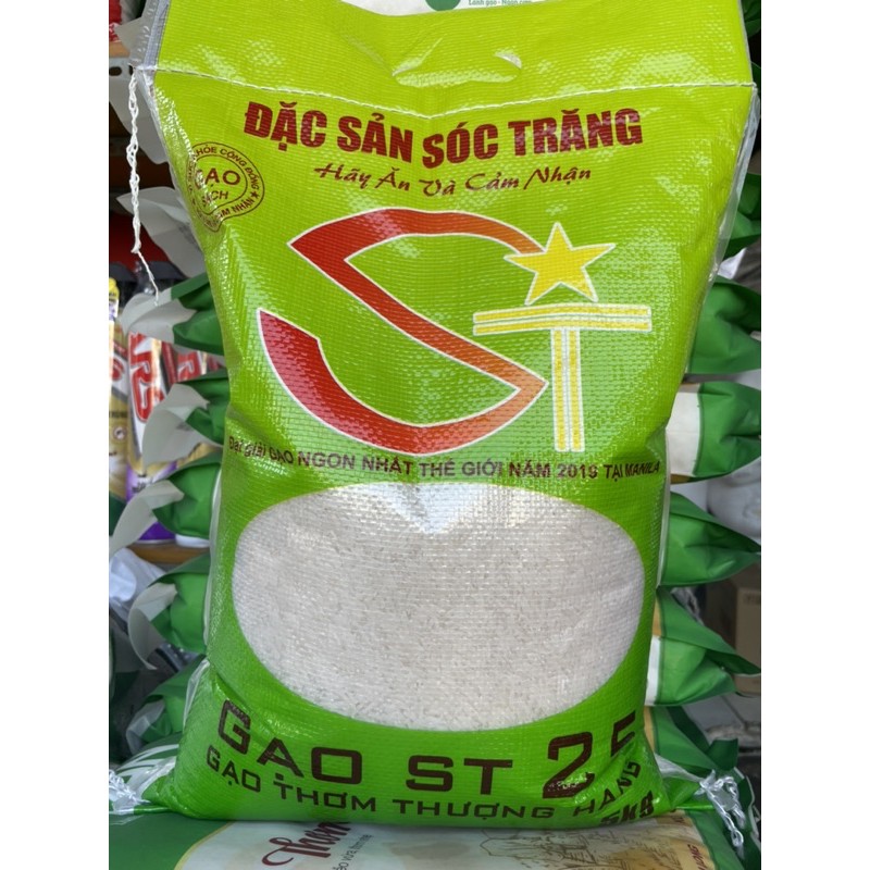 Gạo ST25 (1 Ký )Tách Từ Bao 5Ky