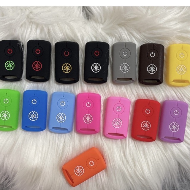 Bao Silicone Bảo vệ chìa Khoá thông minh YAMAHA Ex 155 NVX155 QBIX JANUS XMAX300 Latte