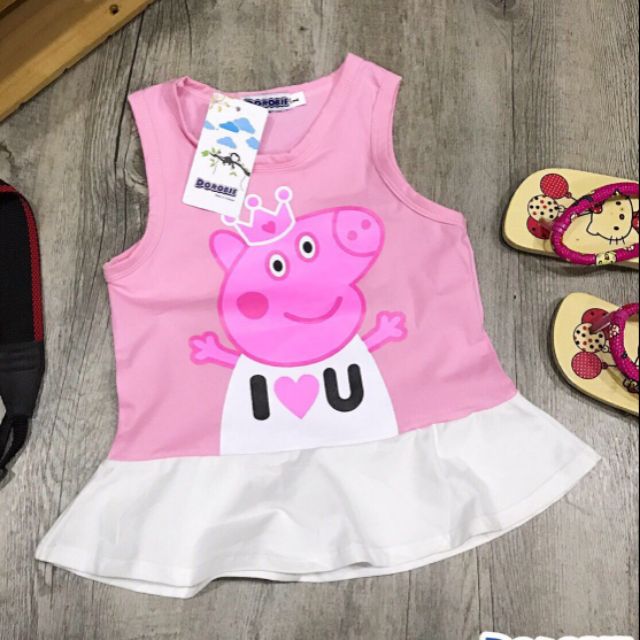 Áo váy heo Peppa (10-22kg